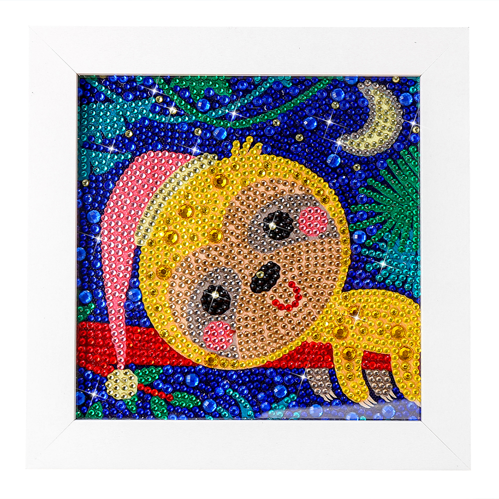 

Monkey (With Frame) - Special Shaped Diamond Painting - 15*15CM, 501 Original