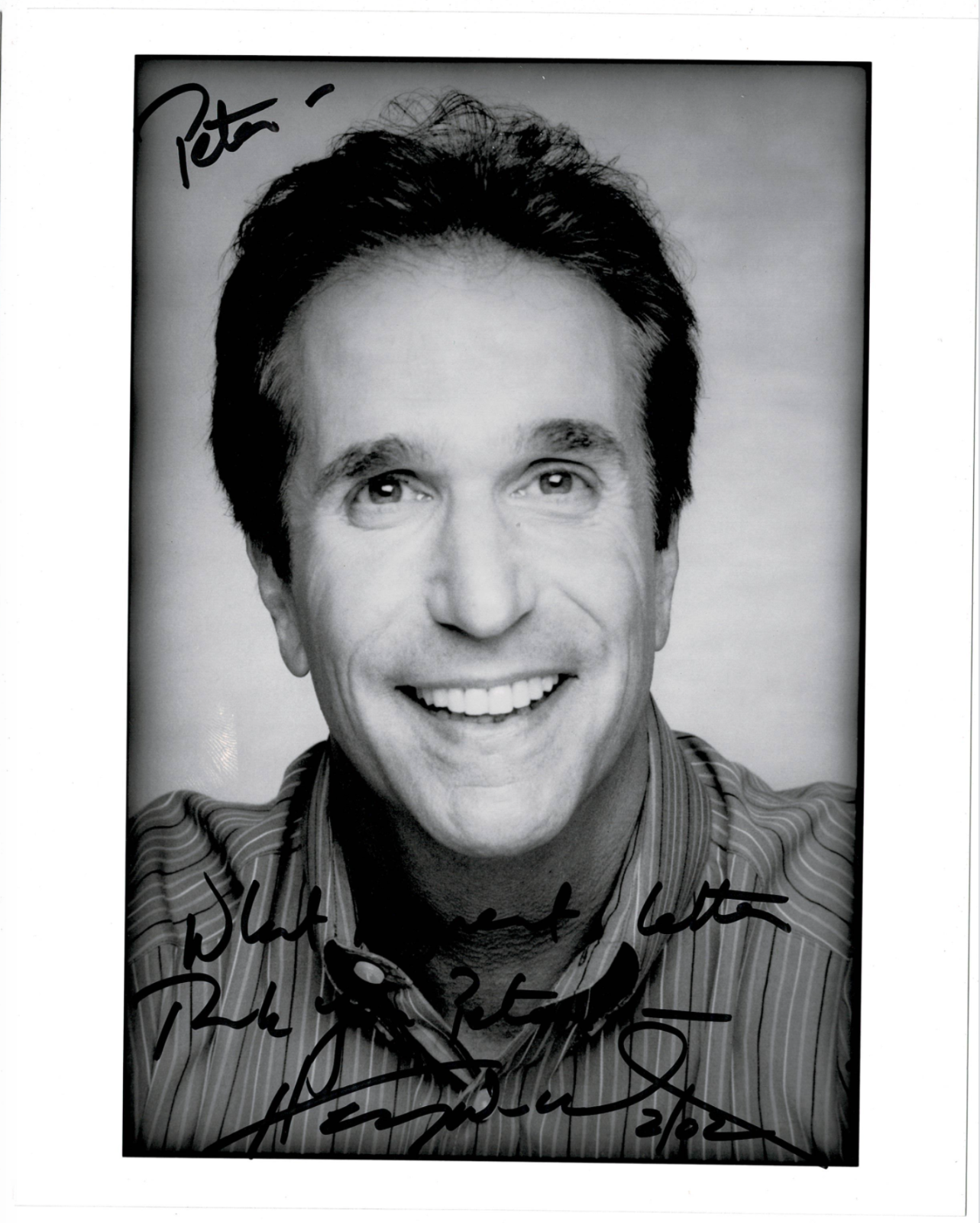 Henry Winkler signed autographed 8x10 Photo Poster painting! RARE! AMCo Authenticated! 14698