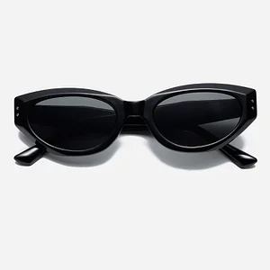 Aprileye Retro cat eye sunglasses women's trendy small face fashionable high-end street shooting ins sunglasses