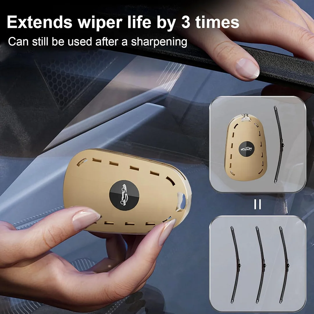 Car Wiper Strip Repairer, Wipers Cutter Cleaning Tool, Car Windshield Wiper Regroover Tool, Quickly Repair Portable Vehicle Maintenance Accessories