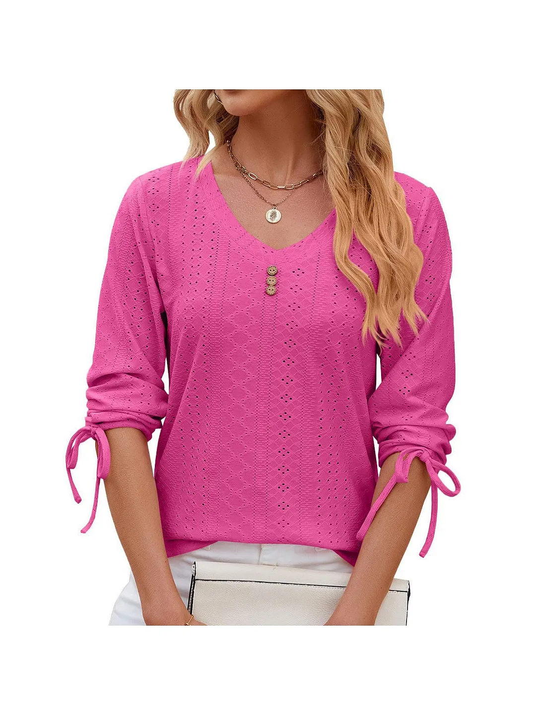 Grey Ribbed Knit Top with Short Sleeves