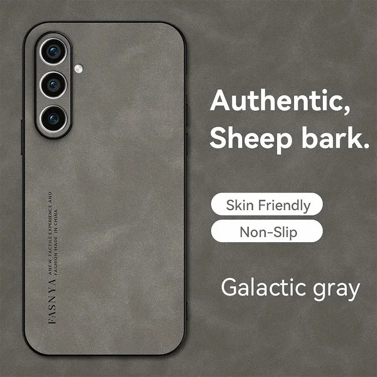 Sheepskin Leather Shockproof Case For Samsung  Etrgadget- Smartphone Cases & Covers | Accessories