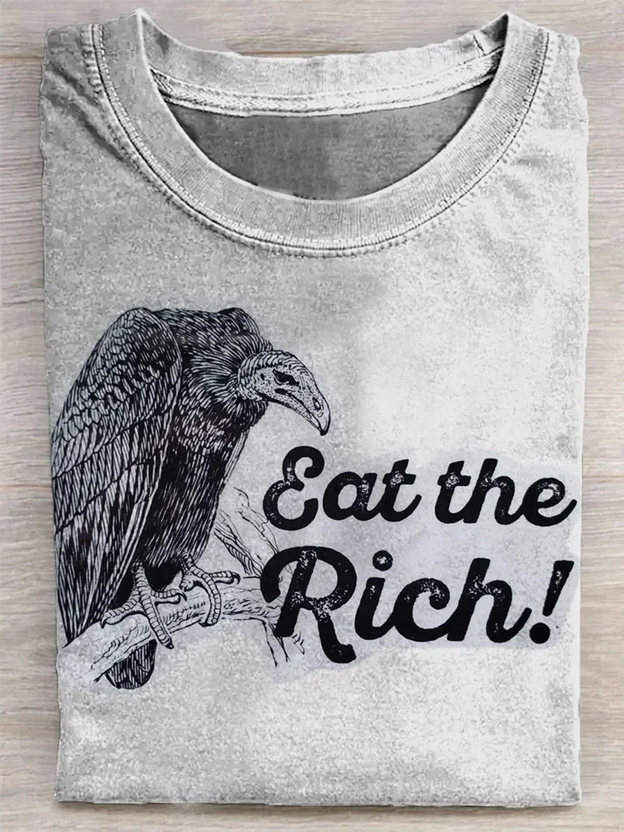 Eagerlys  Eat The Rich T-shirt Eagerlys