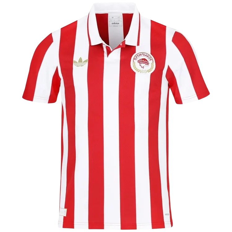 【S~4XL】Olympiacos 100th Anniversary Commemorative Jersey