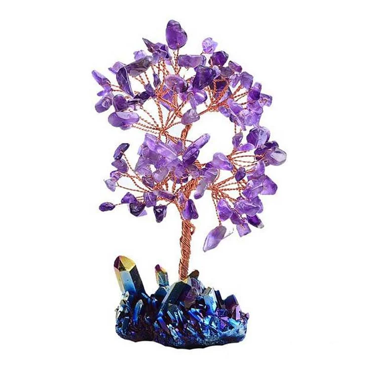 Amethyst Orgone Meditation Feng Shui Tree Of Purification 