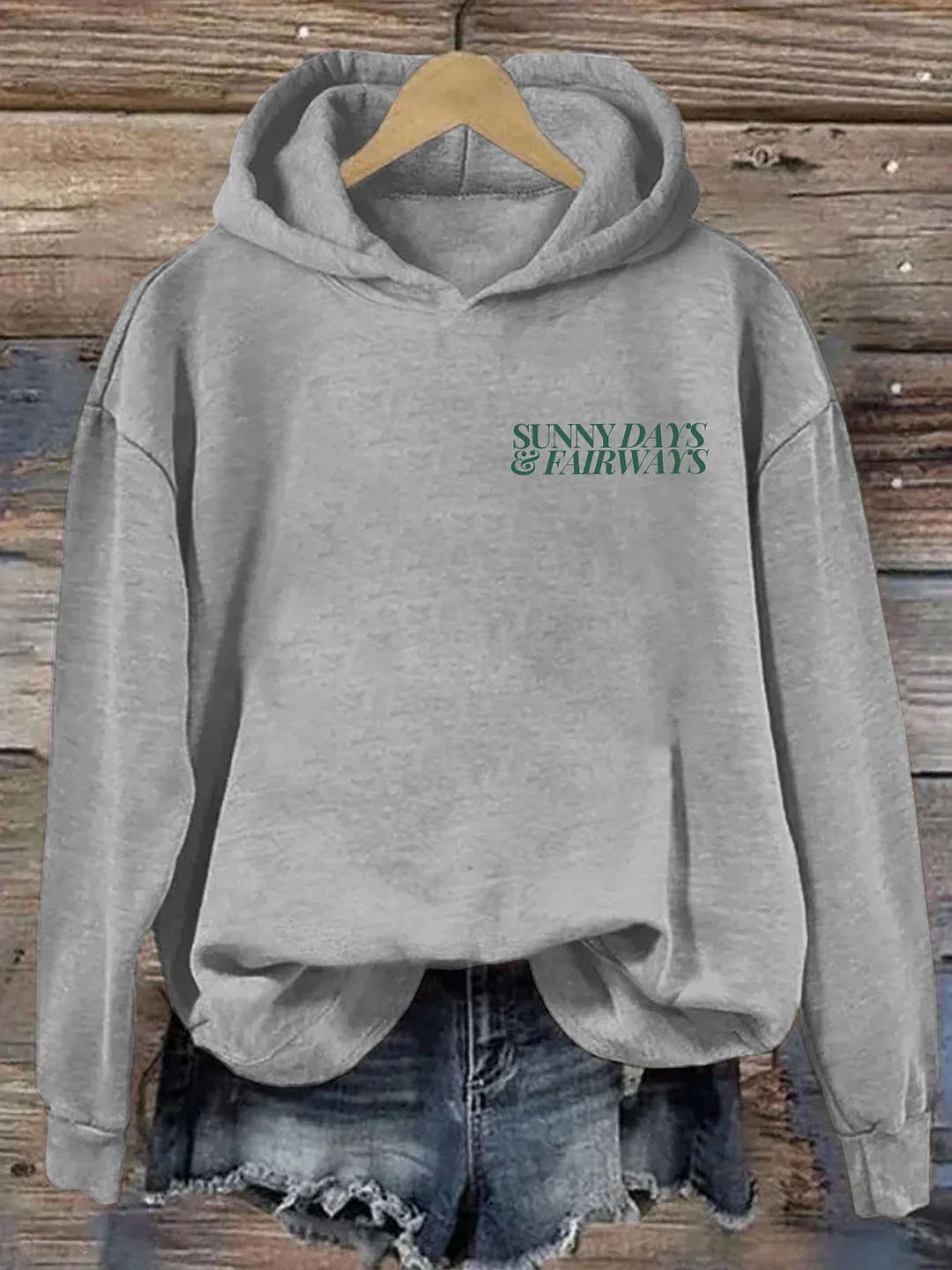 Sunny Days And Fairways Golf Hoodie