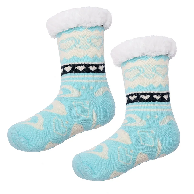 Unisex Christmas Warm Non-slip Carpet Socks