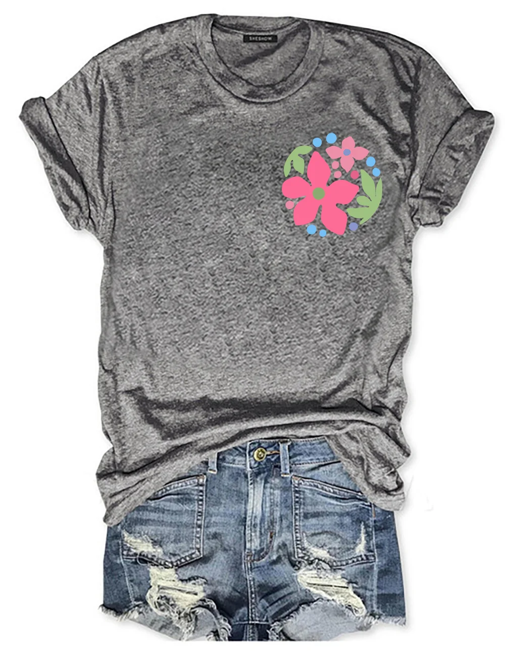 Finding My Own Path Flowers T-Shirt