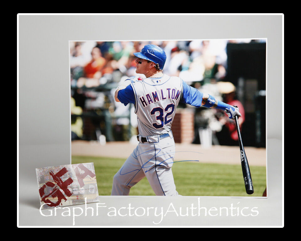 Josh Hamilton *TX Texas Rangers* Signed Autographed 16x20 Photo Poster painting COA GFA