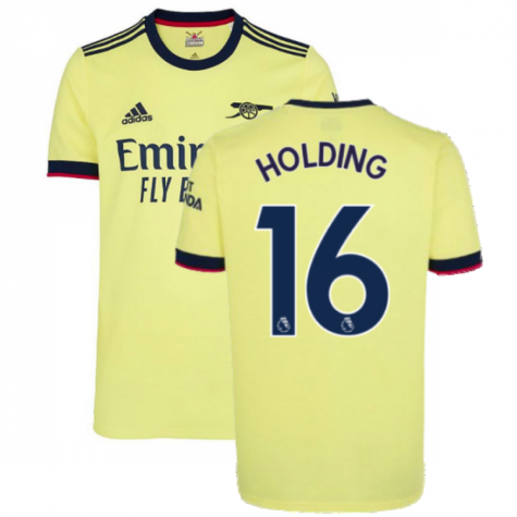 Maillot Arsenal FC Rob Holding 16 Extérieur 2021/22