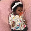17 inch Josefa Truly Black African American Reborn Baby Doll Girl, Cute Realistic Sleeping Baby Doll, Special Gift for Kids - RBBI-Myrebornbabydoll&reg; Myrebornbabydoll&reg;