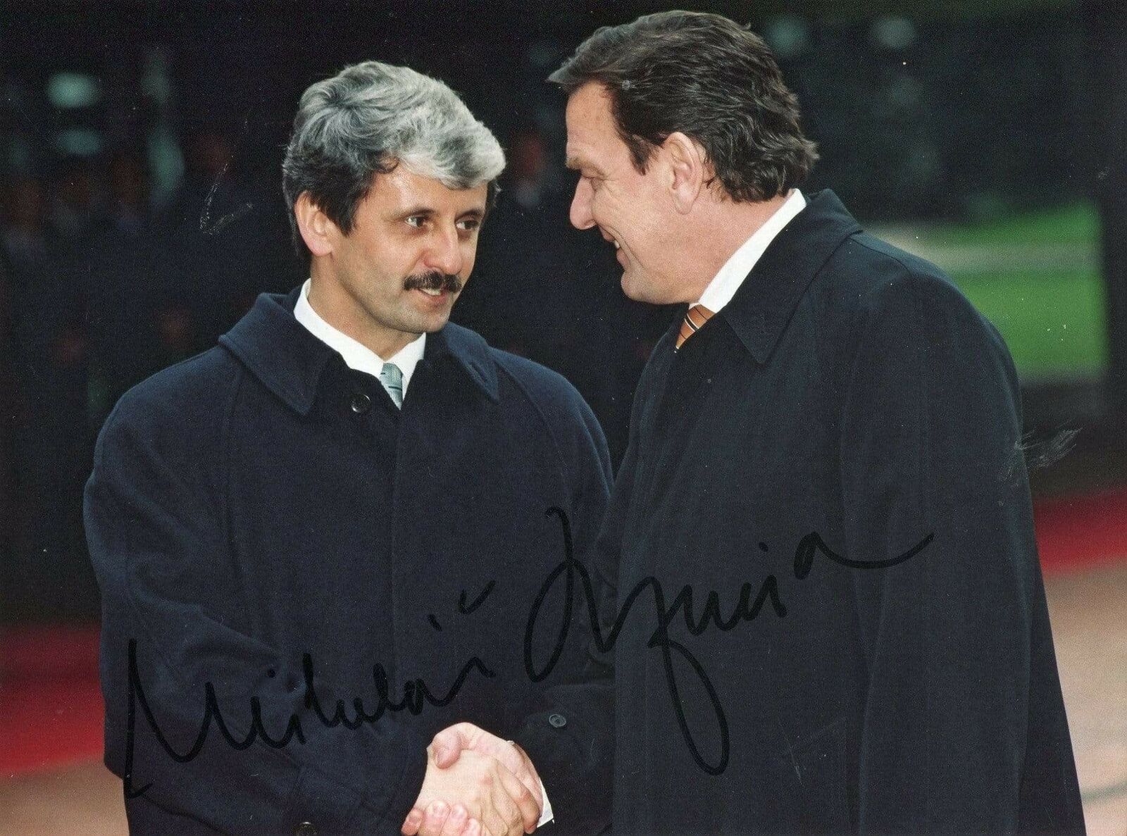 Mikulas Dzurinda autograph Prime Minister of Slovakia 1998-2006, signed Photo Poster painting