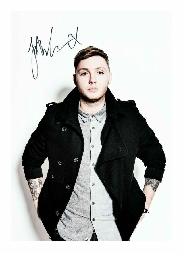 JAMES ARTHUR AUTOGRAPH SIGNED PP Photo Poster painting POSTER