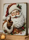 DIY Pearl Painting - Handmade Self - Adhesive Pearls - Santa Claus