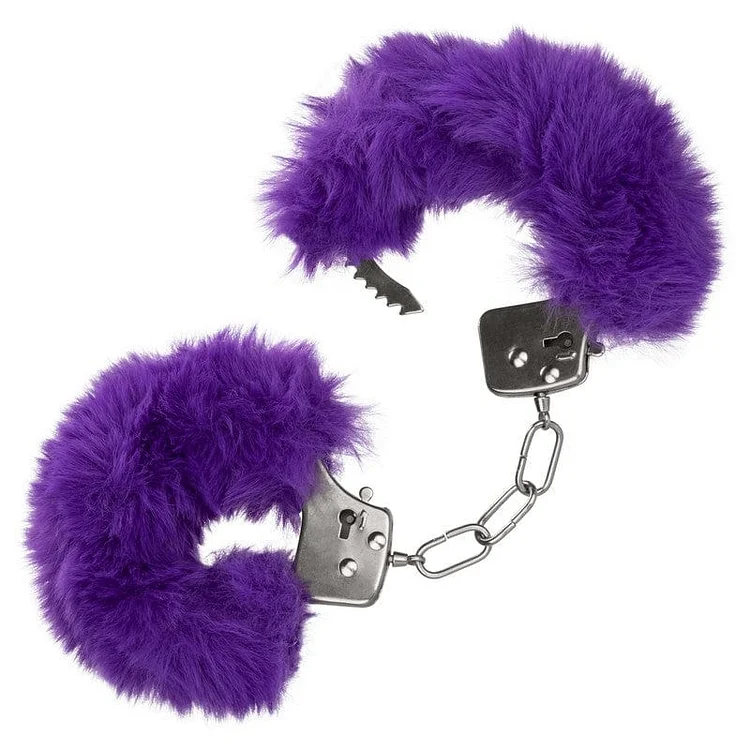 pornhint Pornhint Ultra Fluffy Furry Cuffs Purple