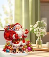 Diamond Painting Santa Claus Train Table Top Ornament Kits for Home Office