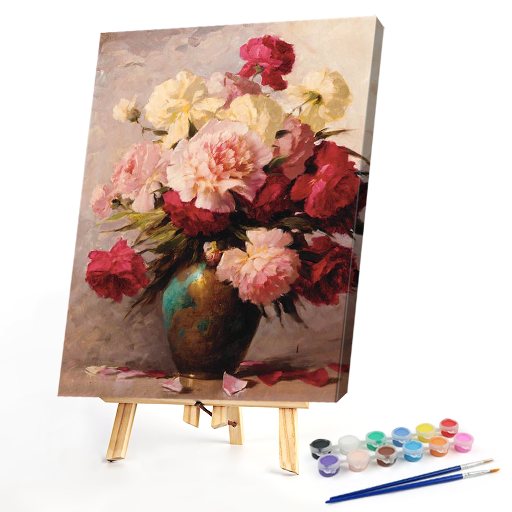 

40*50CM - Paint By Numbers - Flowers Vase, 501 Original