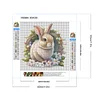 >SALE<5D DIY Full Round Drill Diamond Painting Rabbit Kit Home Decor Art Craft 30x30cm