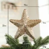 Shinny Shimmer Star Christmas Tree Top Decor
