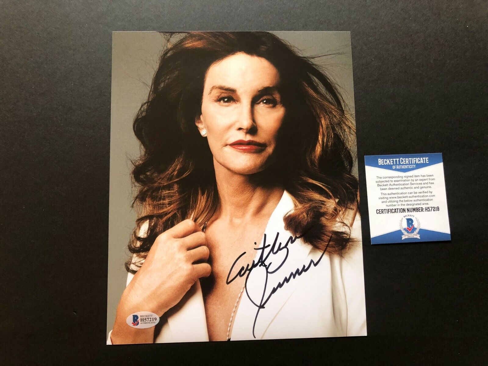 Caitlyn Jenner Hot! signed autographed Bruce 8x10 Photo Poster painting Beckett BAS coa