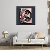 Diamond Painting -DIY Round Drill Letter E(40x40cm)