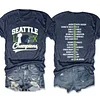 Seattle Seahawks 2025 Super Bowl LX Champions Tee