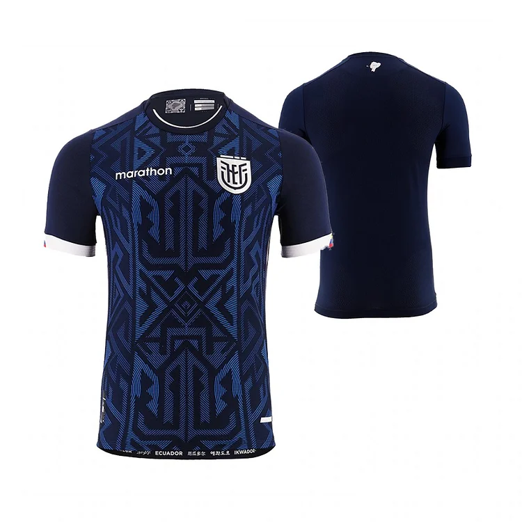Ecuador Away Shirt Kit World Cup 2022 - Black