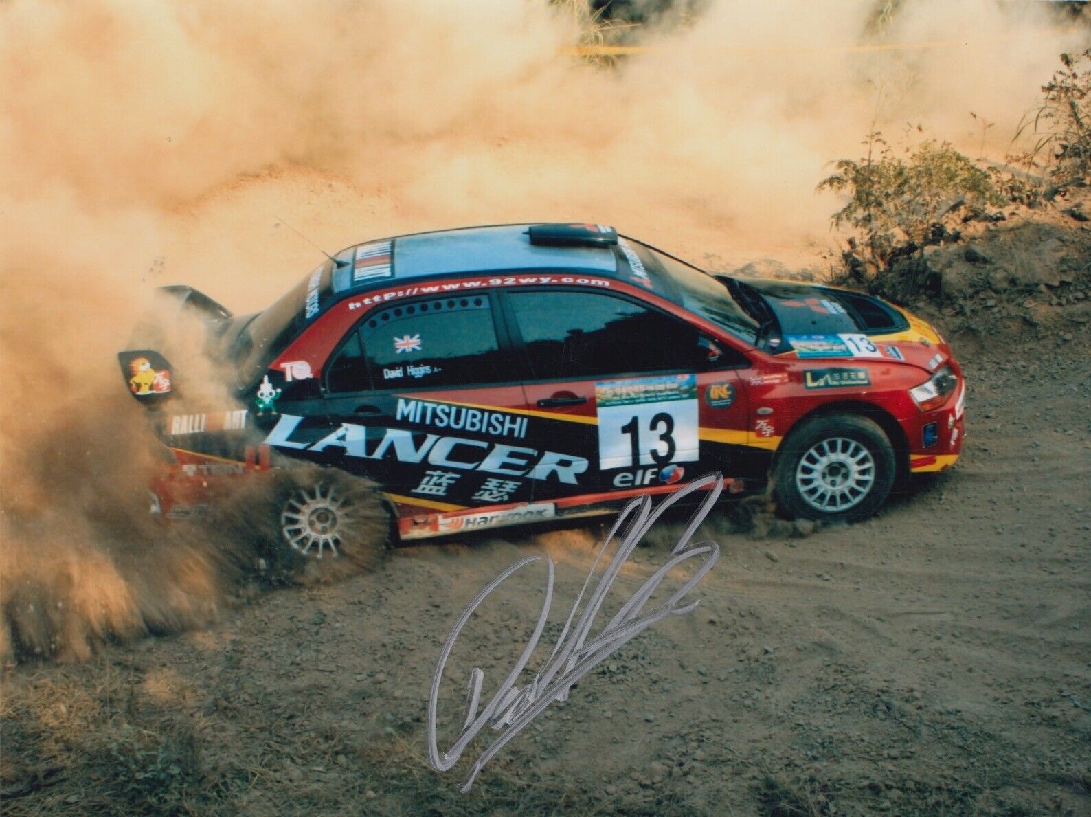 David Higgins Hand Signed 8x6 Photo Poster painting - Rally Autograph 3.