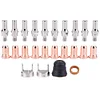 24 Pcs IPT40 Plasma Nozzle Electrode Kit for YESWELDER CUT 55DS Pro CUT 65DS