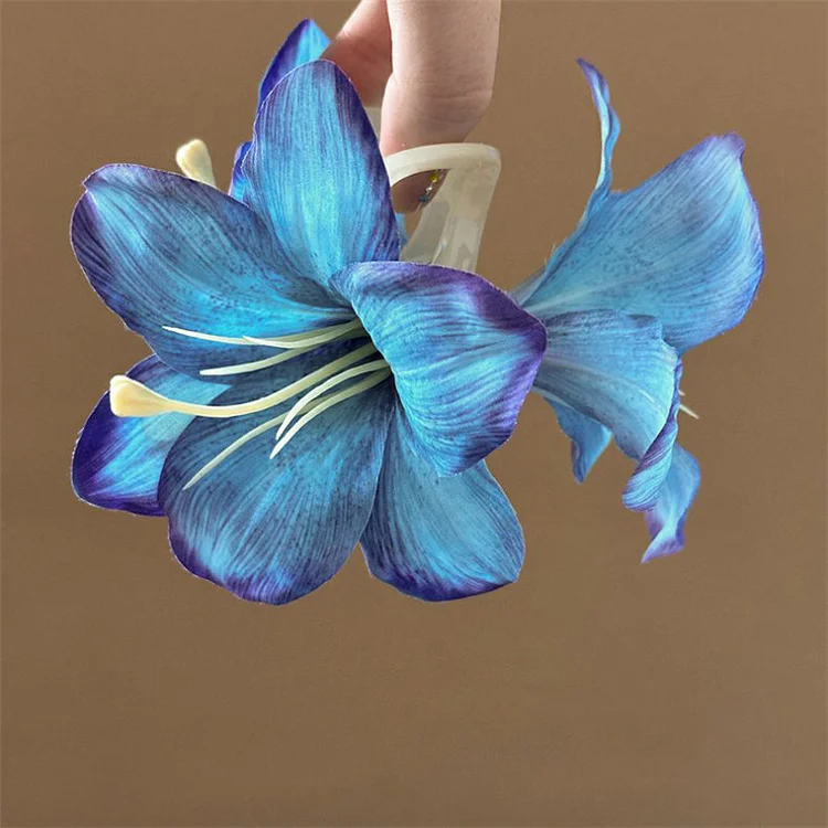 Simulation Lily Flower Hairpin