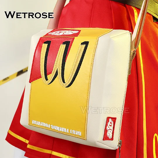 [Wetrose] In Stock Anby Demara Zenless Zone Zero×McDonald Collab Cosplay Costume Wig Full Set