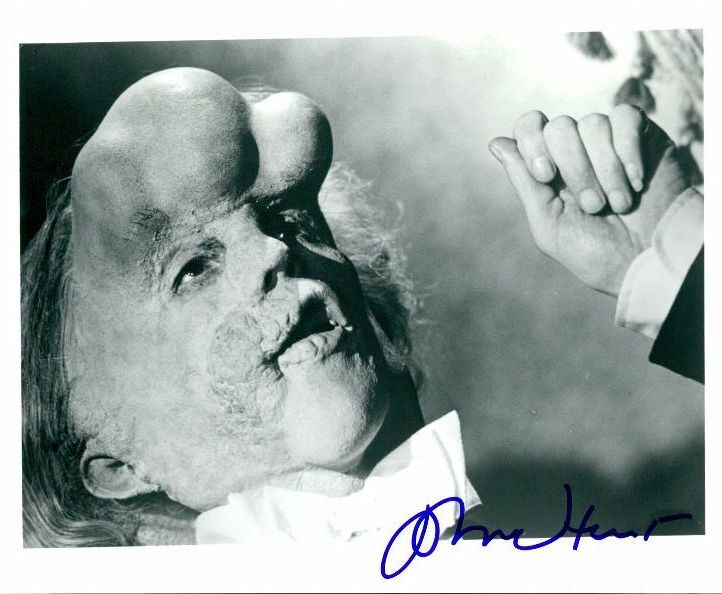 John Hurt (The Elephant Man) signed 8x10 Photo Poster painting COA