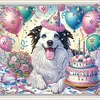 (Multi-Style)Animal-Partial Special Shaped Diamond Painting 40*40CM