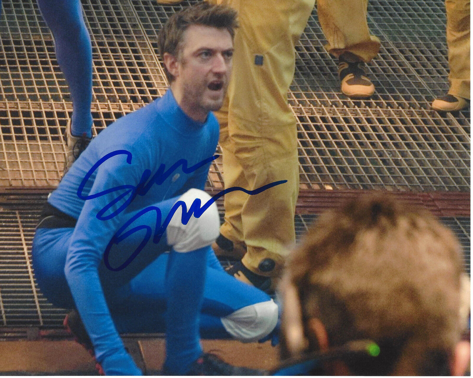 SEAN GUNN SIGNED AUTHENTIC GUARDIANS OF THE GALAXY 'KRAGLIN' 8X10 Photo Poster painting C w/COA