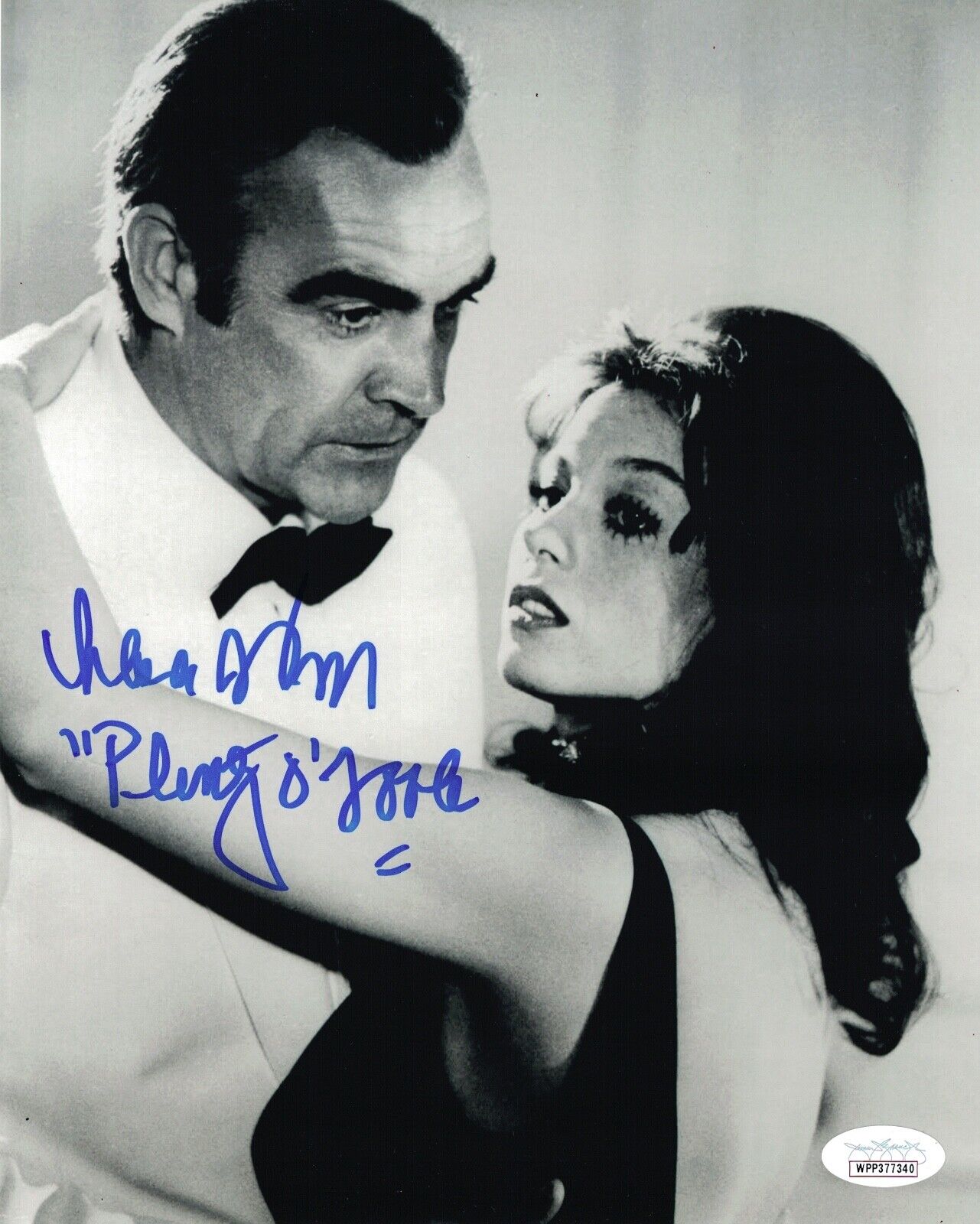 LANA WOOD Signed JAMES BOND Diamonds Are Forever 8x10 Photo Poster painting Autograph JSA COA