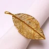 Vintage Golden Leaf Catering Napkin Ring
