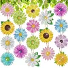12Pcs DIY Flowers Diamond Painting Keychain（Double-Sided)