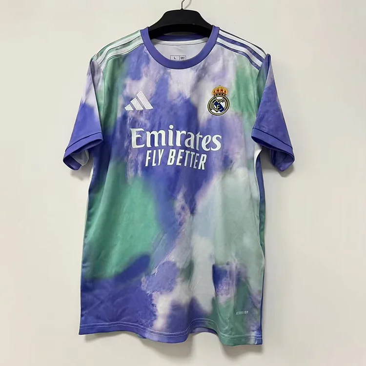 25/26 Real Madrid Camouflage Purple Special Edition Jersey