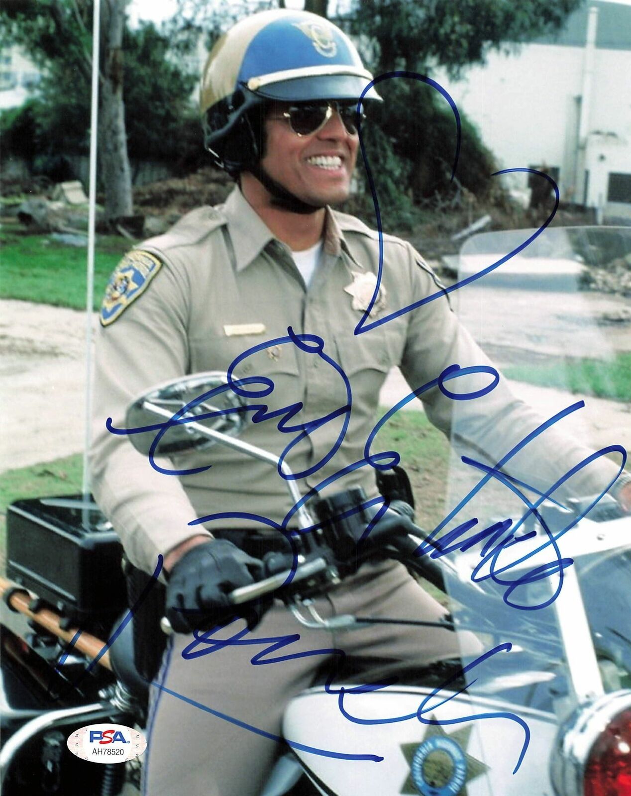 Erik Estrada signed 8x10 Photo Poster painting PSA/DNA CHiPs Autographed