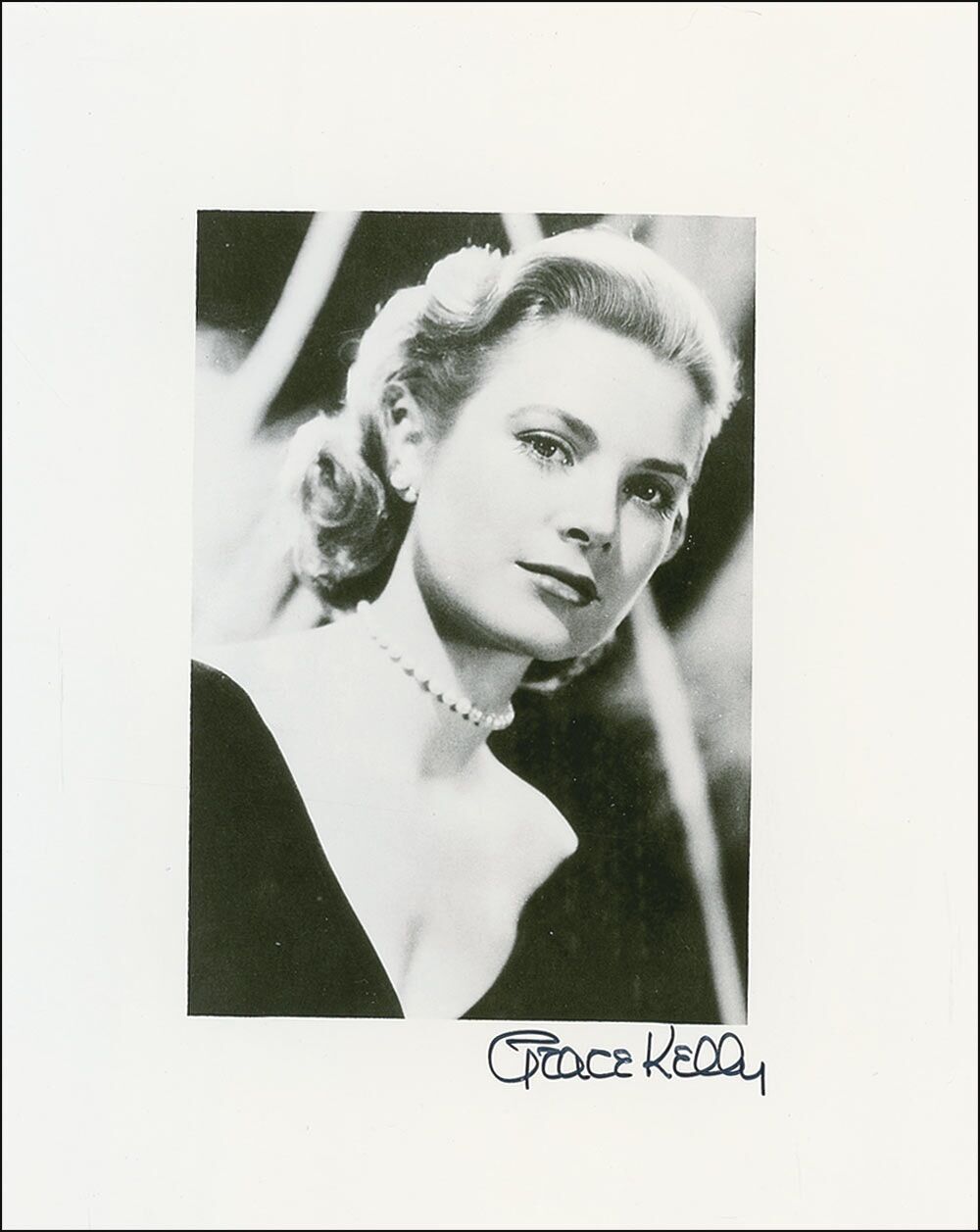 GRACE KELLY Autographed Photo Poster paintinggraph - Film Actress & Monaco Royalty - Preprint