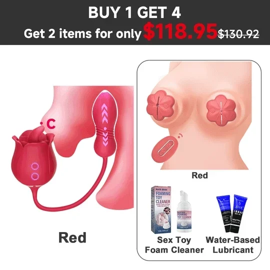 Rose 2.0 Sex Toys with Flower Dildo