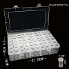 Pumpkin-Shaped Bottle Diamond Painting Storage Container, Diamond Embroidery Accessories Rhinestones Tools Organizer Box