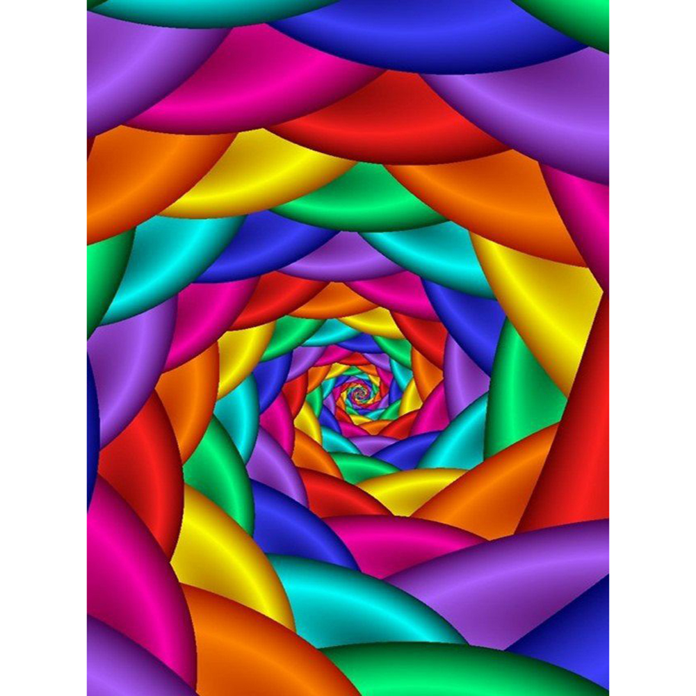 

30*40CM - Square Drill Diamond Painting - Abstract Pattern, 501 Original