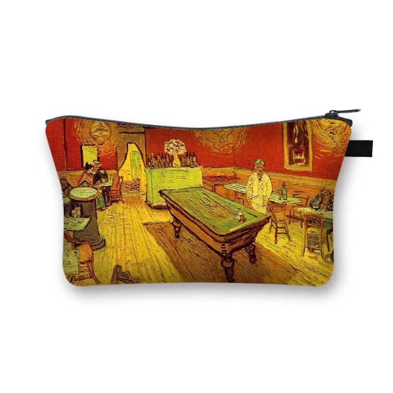 Polyester Cosmetic Bag - Painting