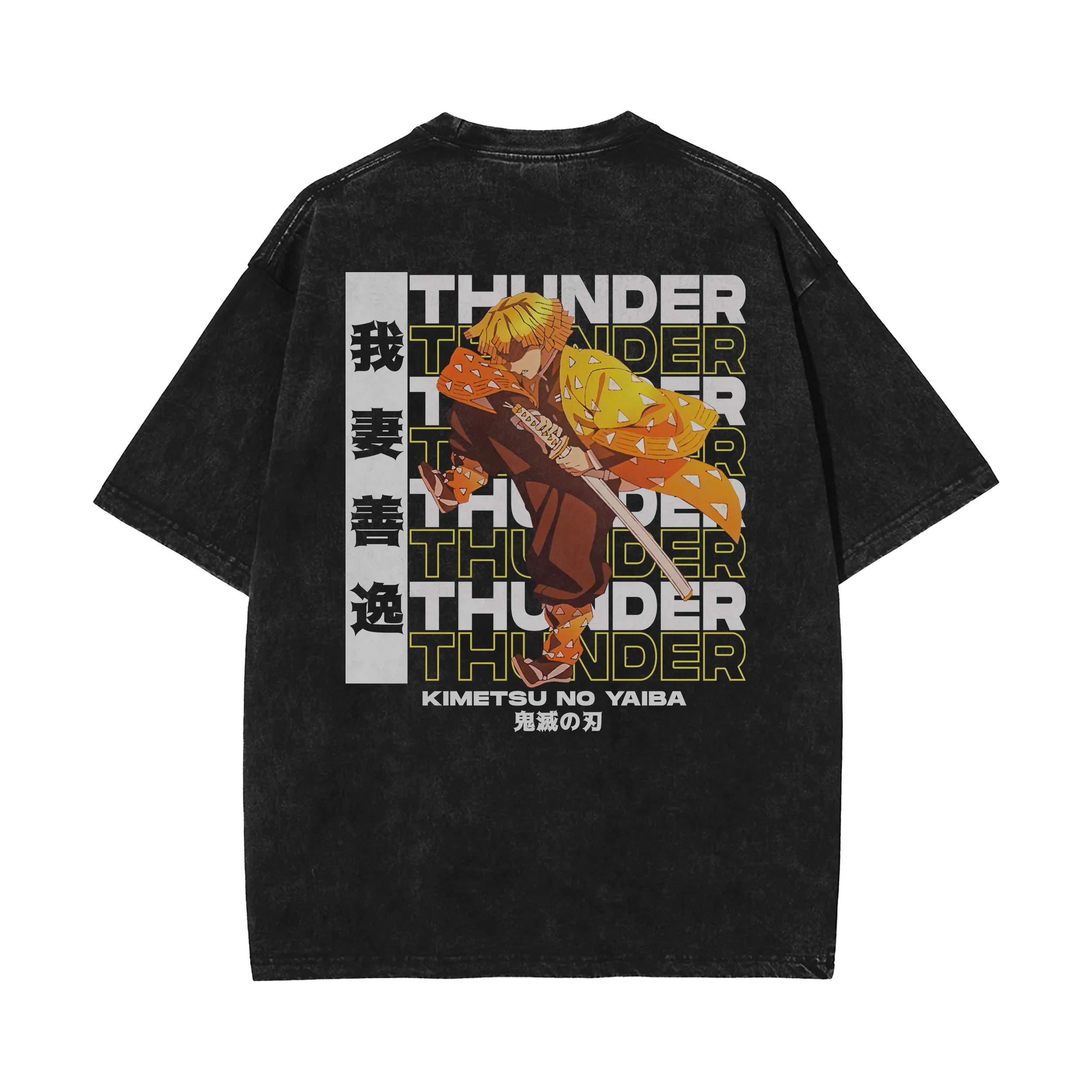 OG Zenitsu Agatsuma Vintage Oversized T-Shirt | Demon Slayer