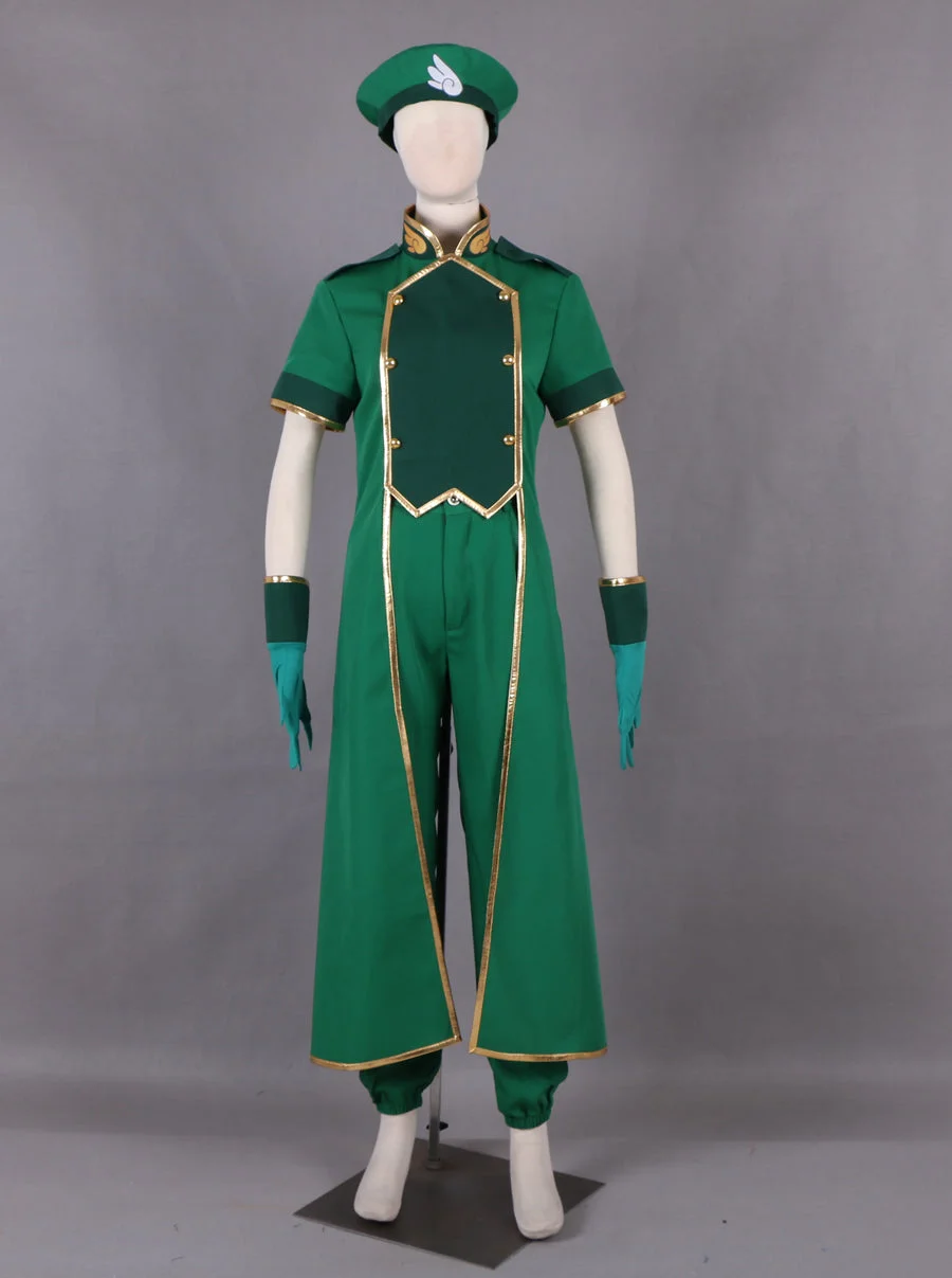 Syaoran Li Cosplay Costume Cardcaptor Sakura The Sealed Card Outfits