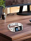 Case+Band Stainless Steel Sport Replacement Watch Strap for Samsung Galaxy Fit 3