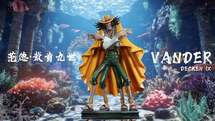 Black studio - One Piece - Vander Decken IX Statue(GK)-