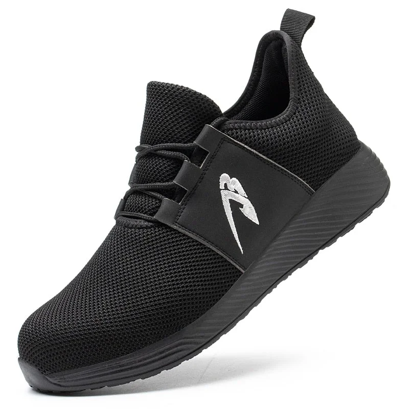 Work Safety Men Shoes Anti-Smashing Working Male Sneakers Indestructible Men's Casual Shoes Lightweight Safety Ankle Boots 2021