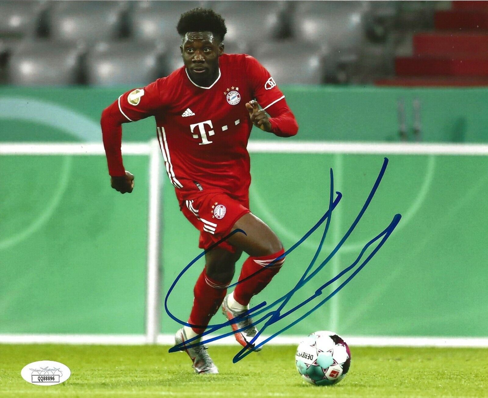 Alphonso Davies signed FC Bayern Munich 8x10 Photo Poster painting autographed 2 JSA